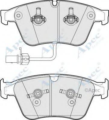 APEC BRAKING PAD1765 Комплект гальмівних колодок, дискове гальмо