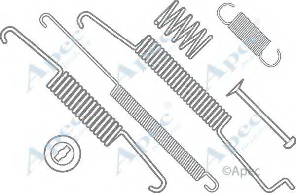 APEC BRAKING KIT700 Комплектуючі, гальмівна колодка