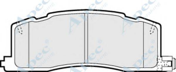 APEC BRAKING PAD754