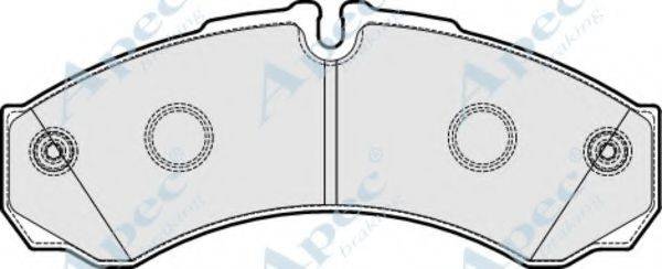APEC BRAKING PAD1922