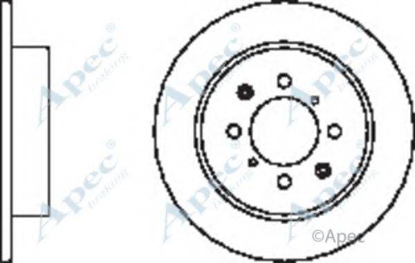 APEC BRAKING DSK2355 гальмівний диск