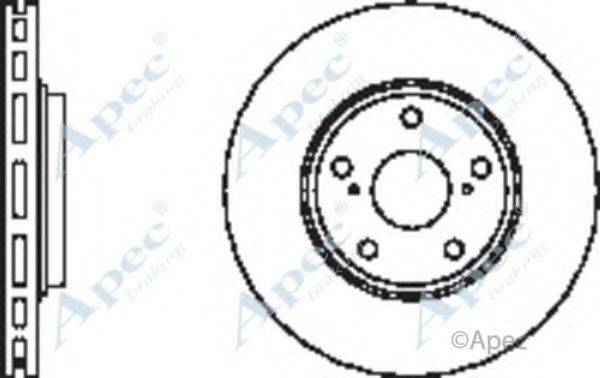 APEC BRAKING DSK2370 гальмівний диск