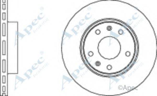 APEC BRAKING DSK2120 гальмівний диск