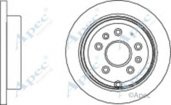 APEC BRAKING DSK2770 гальмівний диск