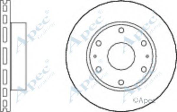 APEC BRAKING DSK2782 гальмівний диск