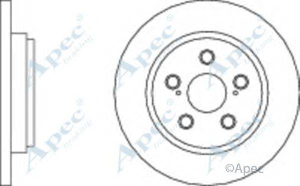 APEC BRAKING DSK2790 гальмівний диск