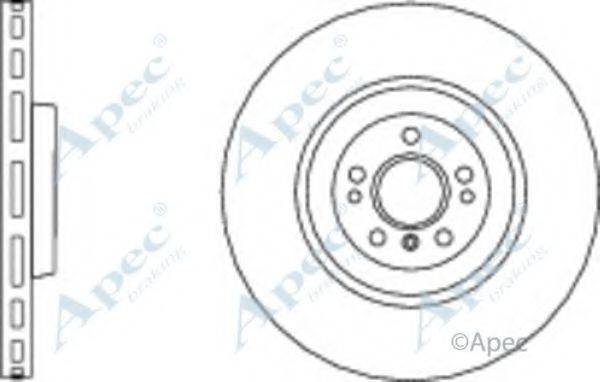 APEC BRAKING DSK2876 гальмівний диск