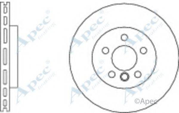 APEC BRAKING DSK2970 гальмівний диск