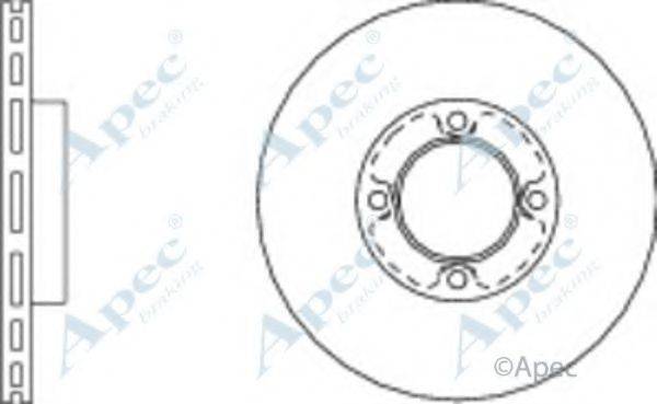 APEC BRAKING DSK659 гальмівний диск