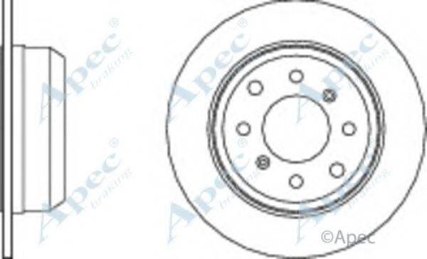 APEC BRAKING DSK708 гальмівний диск