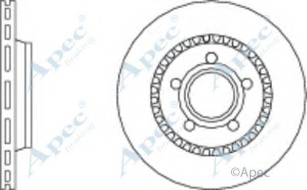 APEC BRAKING DSK777 гальмівний диск