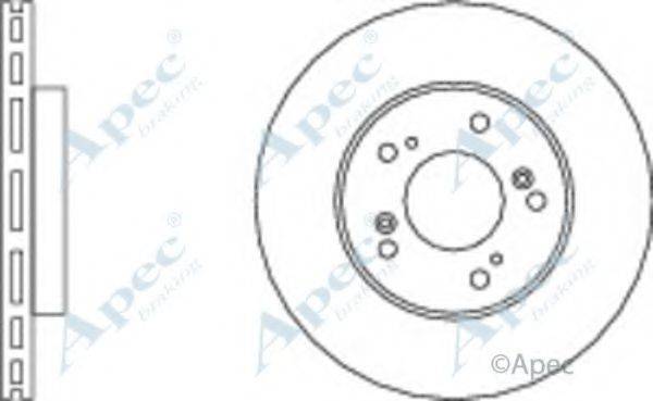 APEC BRAKING DSK810 гальмівний диск