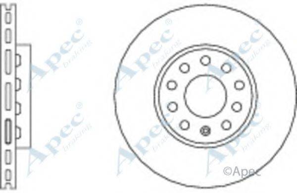 APEC BRAKING DSK911 гальмівний диск