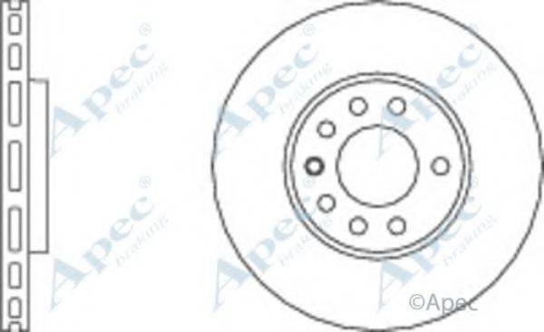 APEC BRAKING DSK940 гальмівний диск