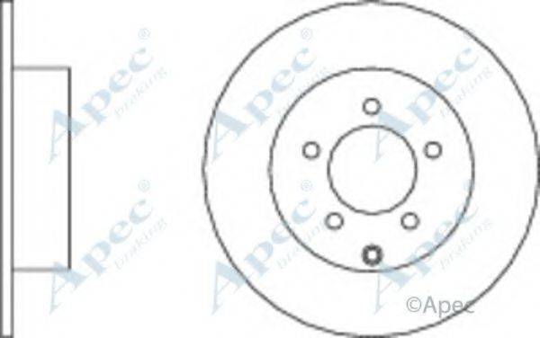 APEC BRAKING DSK2639 гальмівний диск