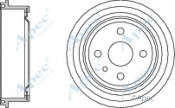 APEC BRAKING DRM9104 Гальмівний барабан