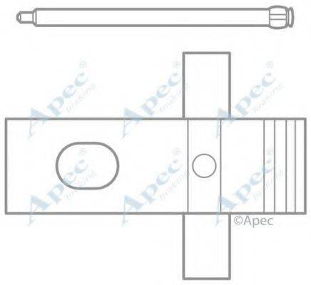 APEC BRAKING KIT1045 Комплектуючі, гальмівні колодки