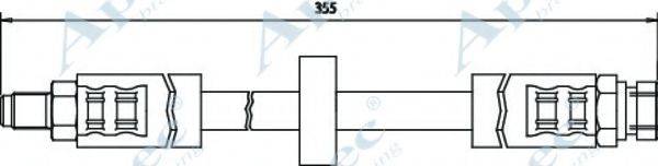 APEC BRAKING HOS3234 Гальмівний шланг