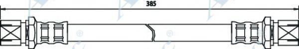 APEC BRAKING HOS3288 Гальмівний шланг