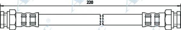 APEC BRAKING HOS3358 Гальмівний шланг