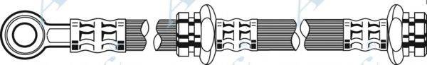 APEC BRAKING HOS3494 Гальмівний шланг