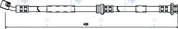 APEC BRAKING HOS3535 Гальмівний шланг