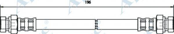 APEC BRAKING HOS3609 Гальмівний шланг