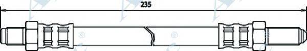 APEC BRAKING HOS3636 Гальмівний шланг