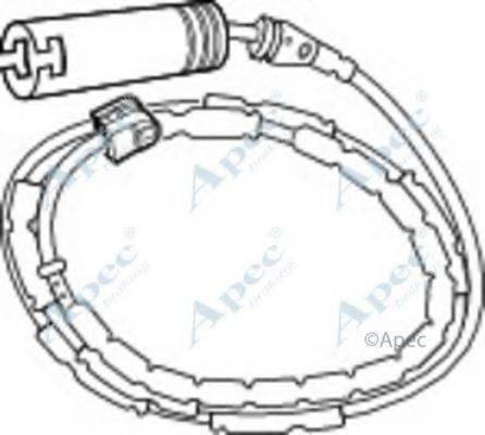 APEC BRAKING WIR5245 Покажчик зносу, накладка гальмівної колодки