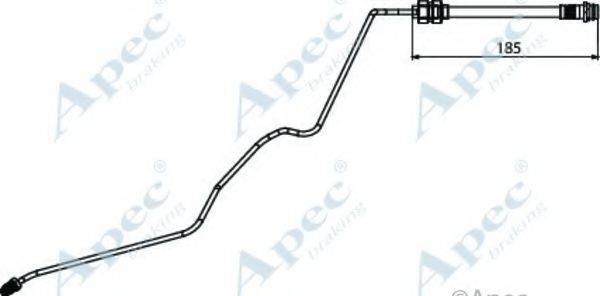 APEC BRAKING HOS3922 Гальмівний шланг