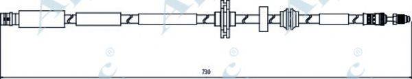 APEC BRAKING HOS3951 Гальмівний шланг