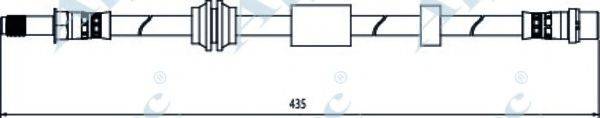 APEC BRAKING HOS4105 Гальмівний шланг