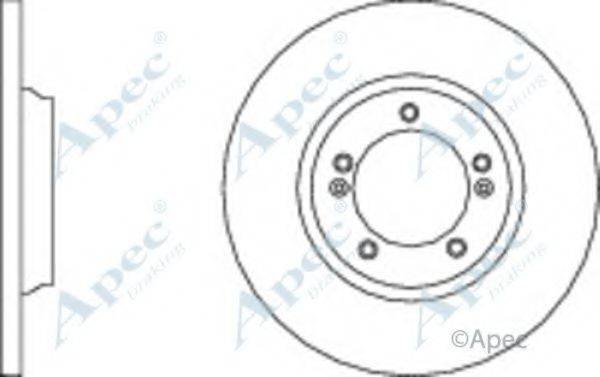 APEC BRAKING DSK3074 гальмівний диск