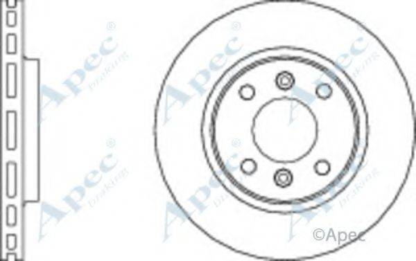 APEC BRAKING DSK3078 гальмівний диск