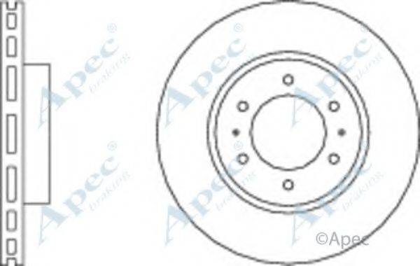 APEC BRAKING DSK3082 гальмівний диск