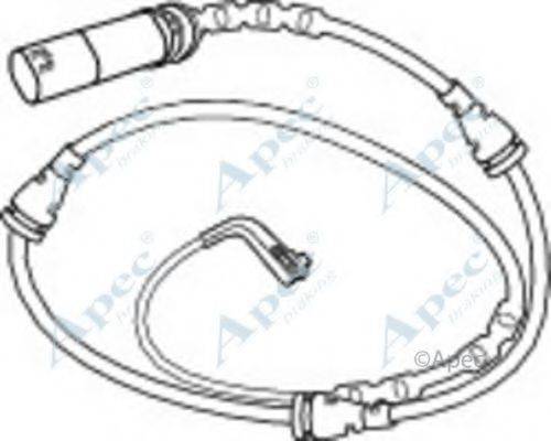 APEC BRAKING WIR5274 Покажчик зносу, накладка гальмівної колодки