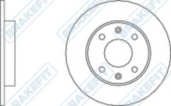 APEC BRAKING DK6041 гальмівний диск