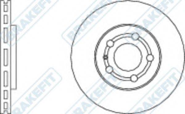 APEC BRAKING DK6019 гальмівний диск