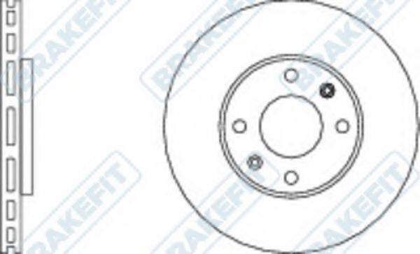 APEC BRAKING DK6040 гальмівний диск