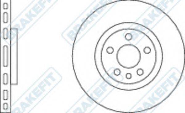 APEC BRAKING DK6161 гальмівний диск