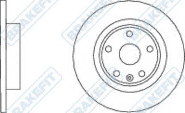 APEC BRAKING DK6283 гальмівний диск