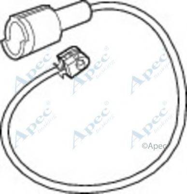 APEC BRAKING WIR5121 Покажчик зносу, накладка гальмівної колодки