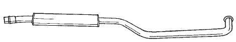 SIGAM 20306 Передглушувач вихлопних газів
