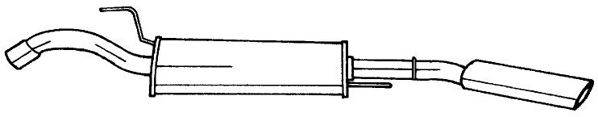 SIGAM 60622 Глушник вихлопних газів кінцевий