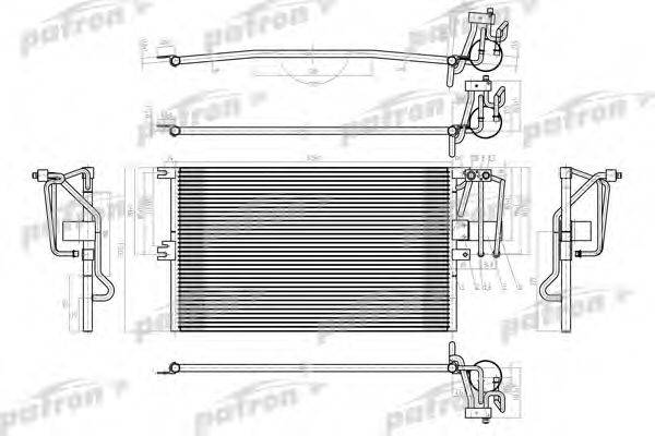 PATRON PRS1040 Конденсатор, кондиціонер