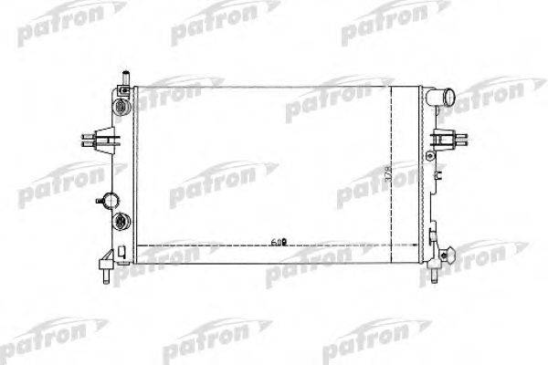 PATRON PRS3335 Радіатор, охолодження двигуна