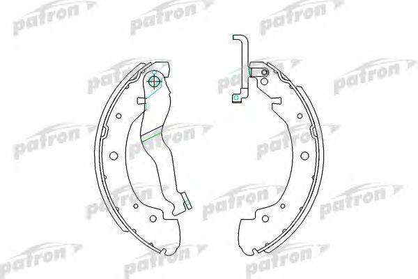 PATRON PSP428 Комплект гальмівних колодок