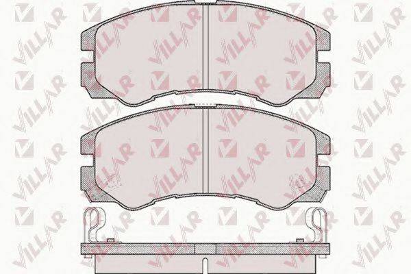VILLAR 6260565 Комплект гальмівних колодок, дискове гальмо