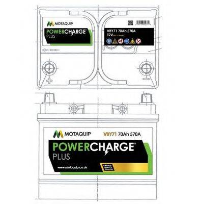 MOTAQUIP VBY71 Стартерна акумуляторна батарея