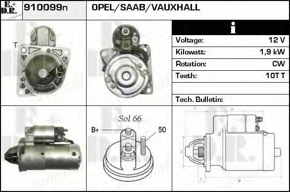 EDR 910099N Стартер